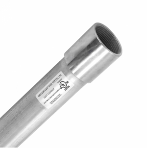 TUBO CONDUIT RIGID 1-1/4″ DE 3MTS C/UNIÓN GALVANIZADO EN CALIENTE CON UL E308290; MODELO: WFG