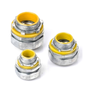 CONECTOR RECTO HERMÉTICO LIQUID TIGHT 1/2″PARA T/FLEXIBLE PVC CON UL