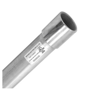 TUBO CONDUIT RIGID 1-1/4″ DE 3MTS C/UNIÓN GALVANIZADO EN CALIENTE CON UL E308290; MODELO: WFG