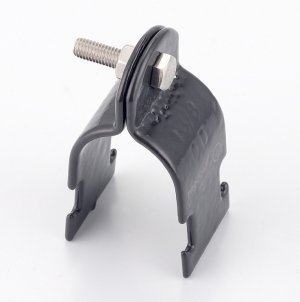 ABRAZADERA STRUT 1-1/2″ CON REVESTIMIENTO DE PVC